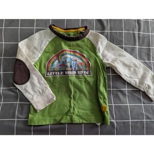 Little Bird 1974 Retro Raglan Top